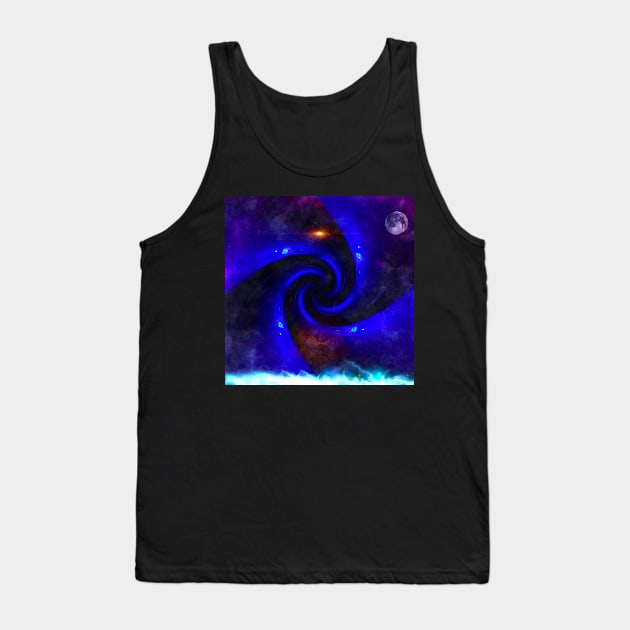 Nebula Tank Top by IcarusPoe